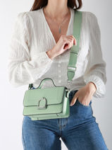 Sac Bandoulire S Altesse Cuir Etrier Vert altesse EALT048S-vue-porte