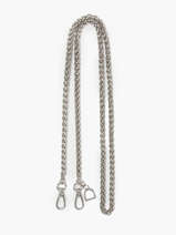 Bandoulire De Sac Etrier Argent accessoires EACCB70L