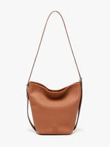 Sac Port� �paule Sac � Dos S Cavalier Cuir Etrier Marron cavalier ECLR126S