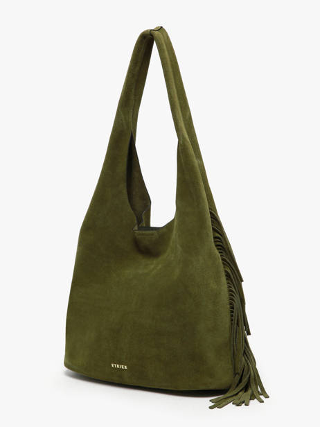 Shoulder Bag Country Etrier Green country ECOU154M other view 2