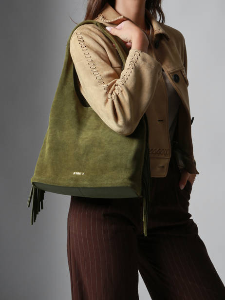 Shoulder Bag Country Etrier Green country ECOU154M other view 1